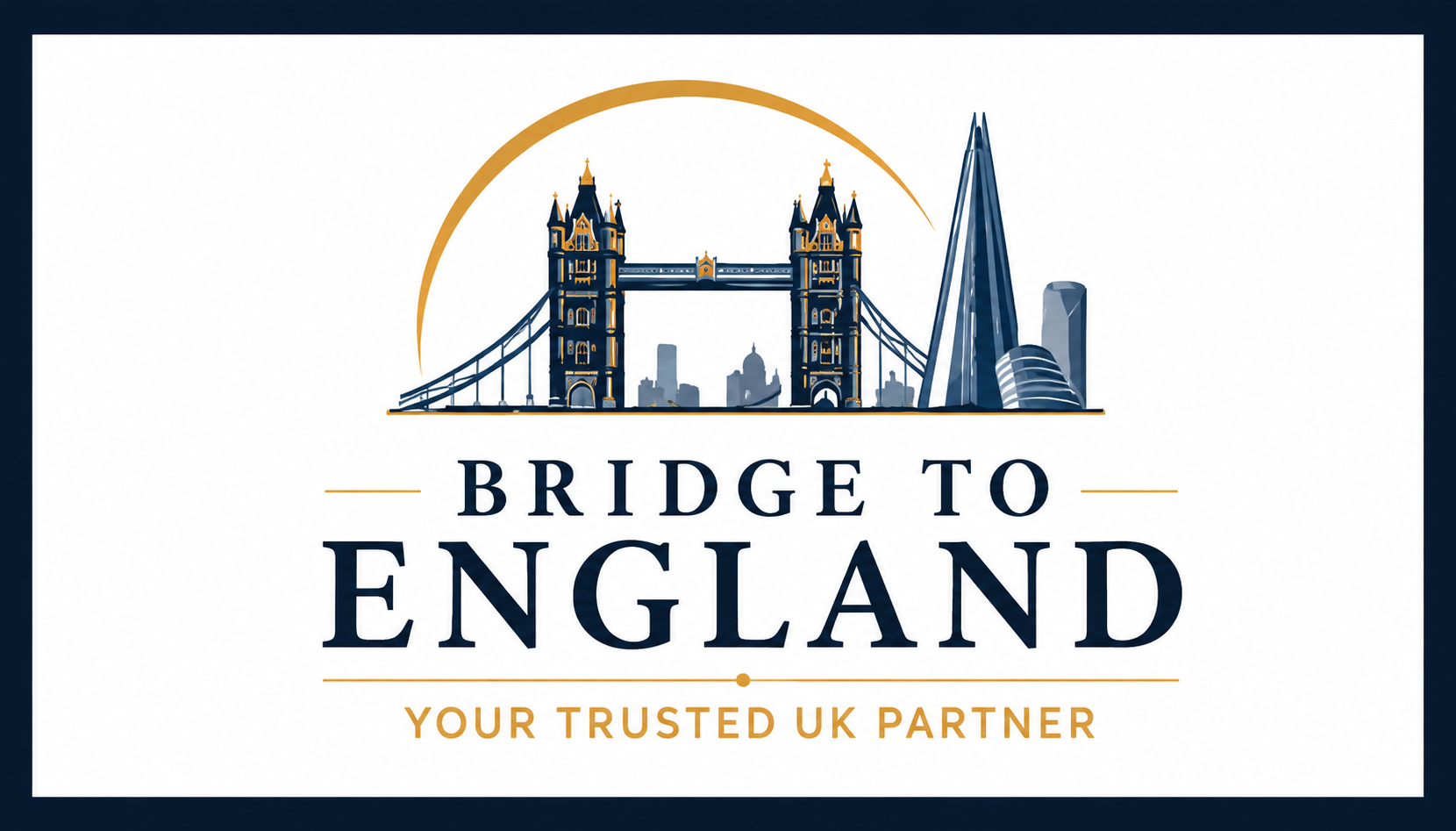 Bridge to England logo